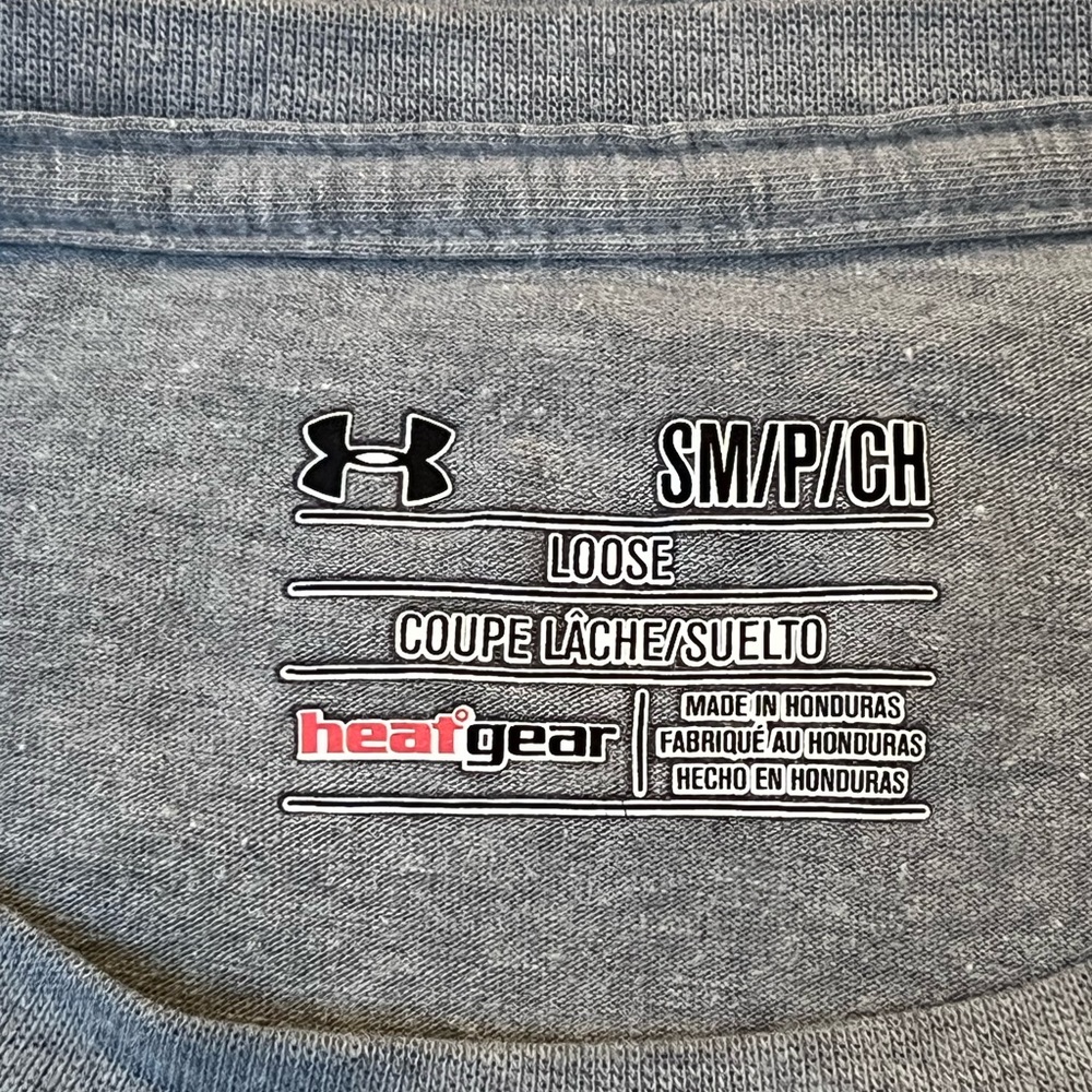 Under Armour Gray Texas Flag Men's T-Shirt - S - Picture 3 of 5